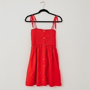 Red Sun Dress